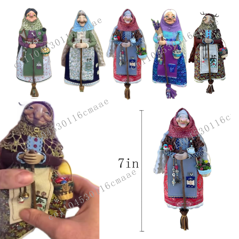 Mom'S Home Cooking - 7inch Kitchen Witch Doll Luck Home