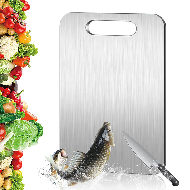 Home Cooking Kitchen - 1pc Stainless Steel Cutting Board—an Essential
