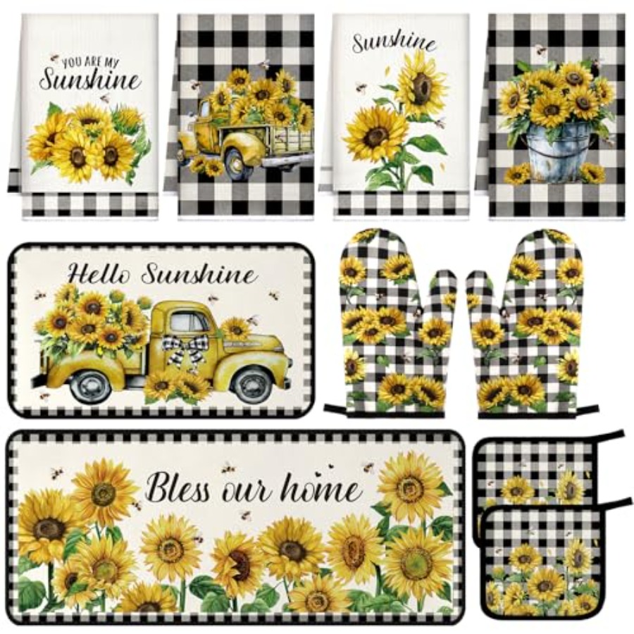 10 Pcs Kitchen Decor Oven Mitt - Mom'S Home Cooking incelemesi ve fiyatı