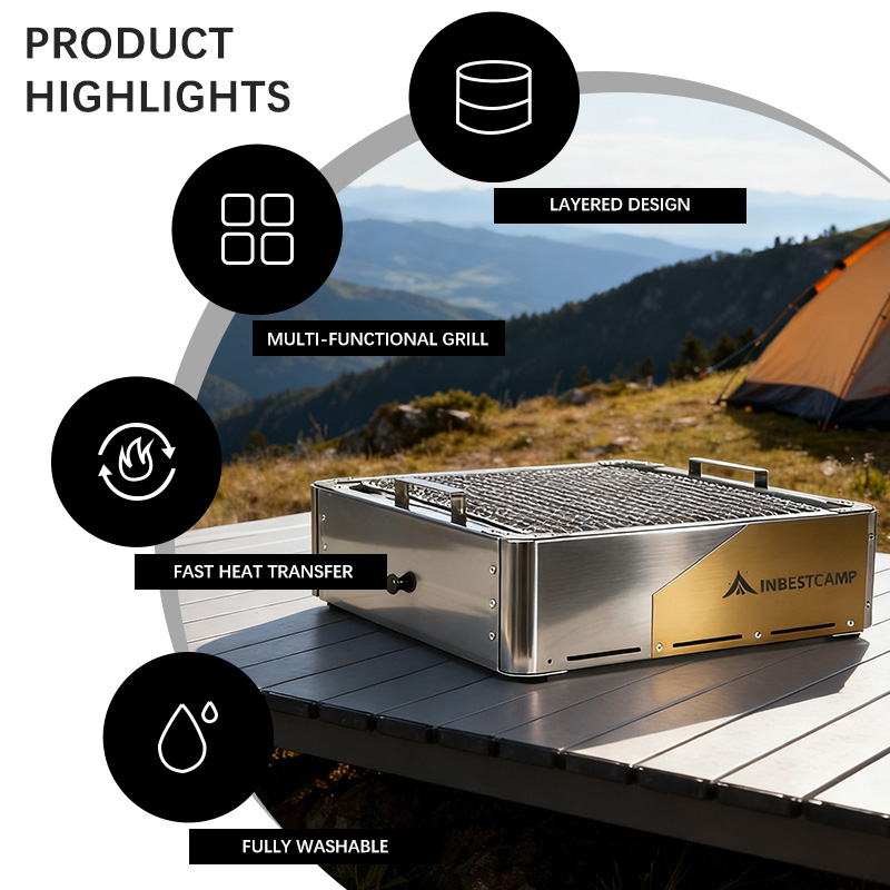 INBESTCAMP Suitable BBQ Layere - Home Cooking Experience incelemesi ve fiyatı