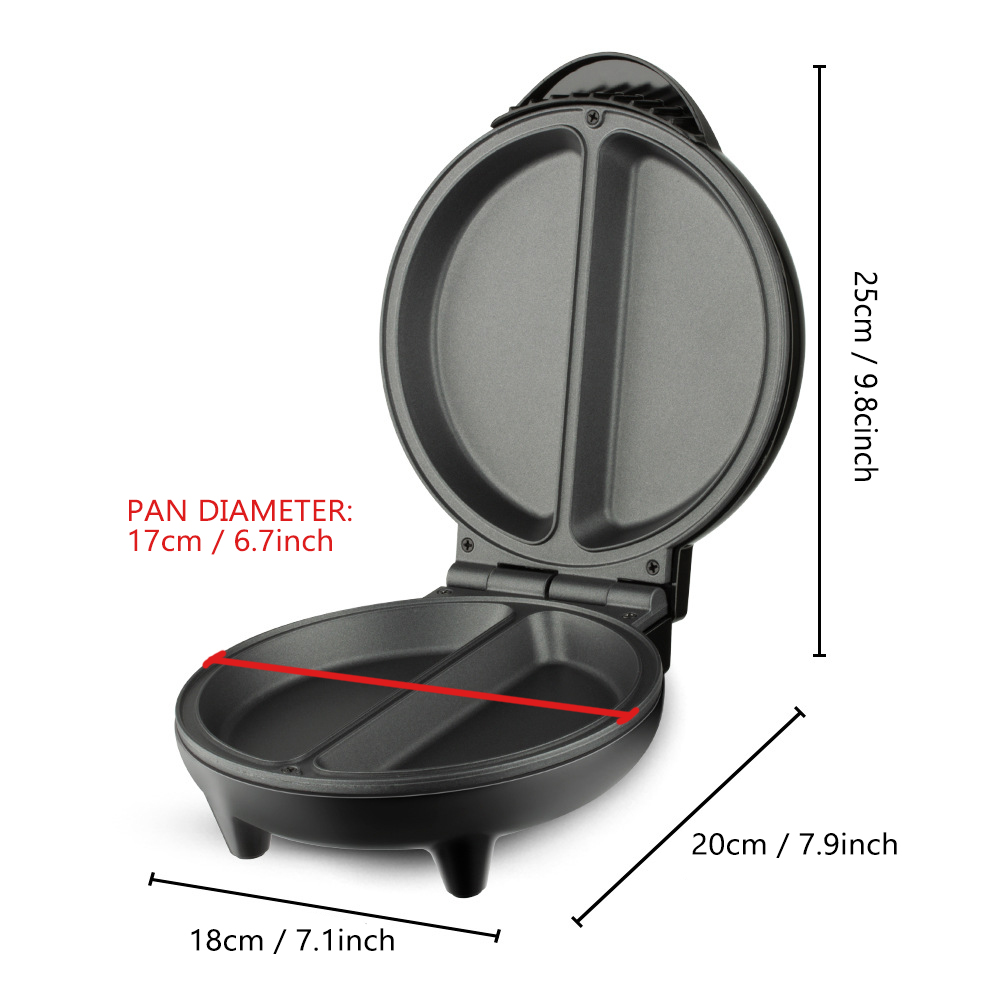 Electric Frying Pan 6.7Inch Pi - Home Cooking Quesadilla incelemesi ve fiyatı