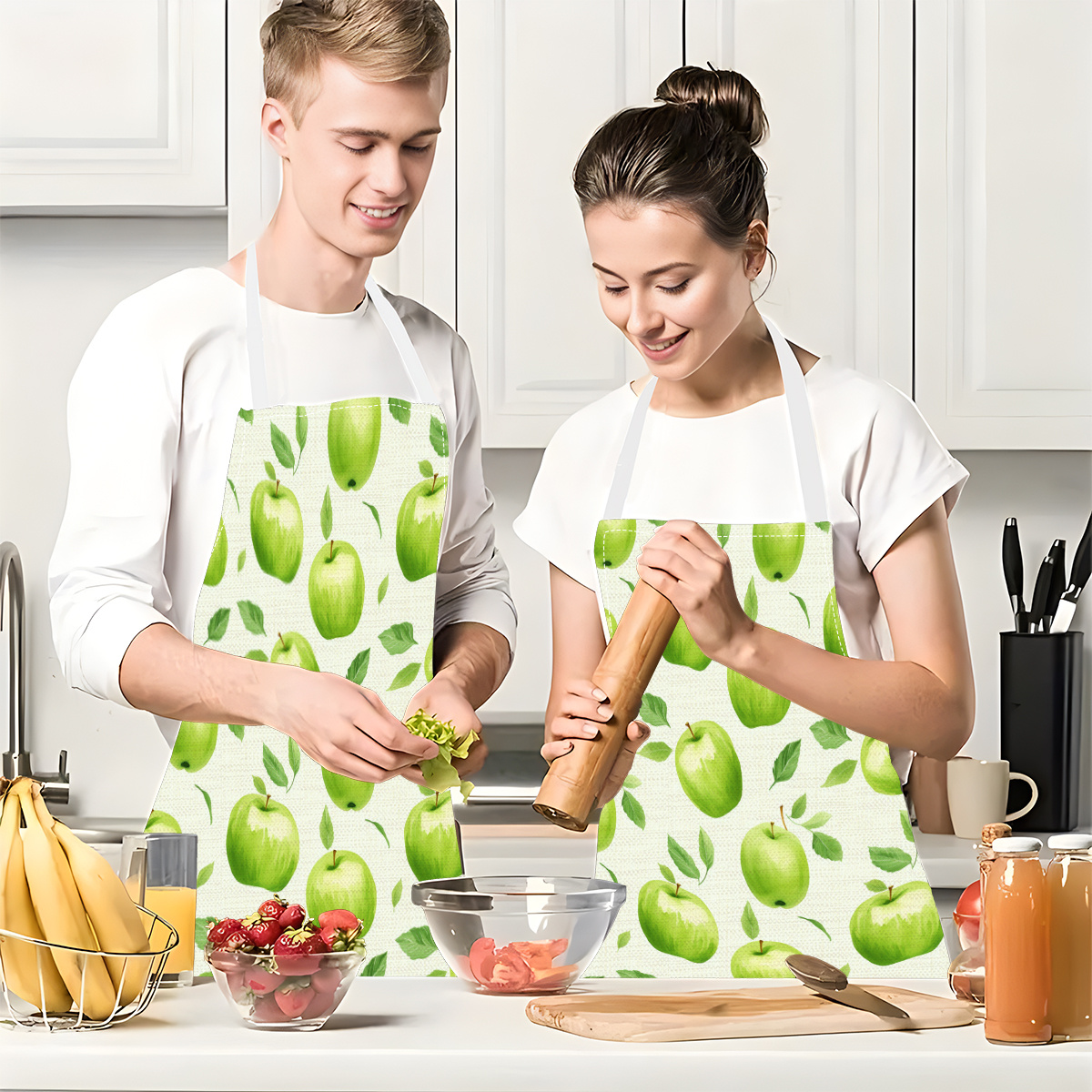1pc Fresh Green Apple Leaf Pat - Mom'S Home Cooking incelemesi ve fiyatı