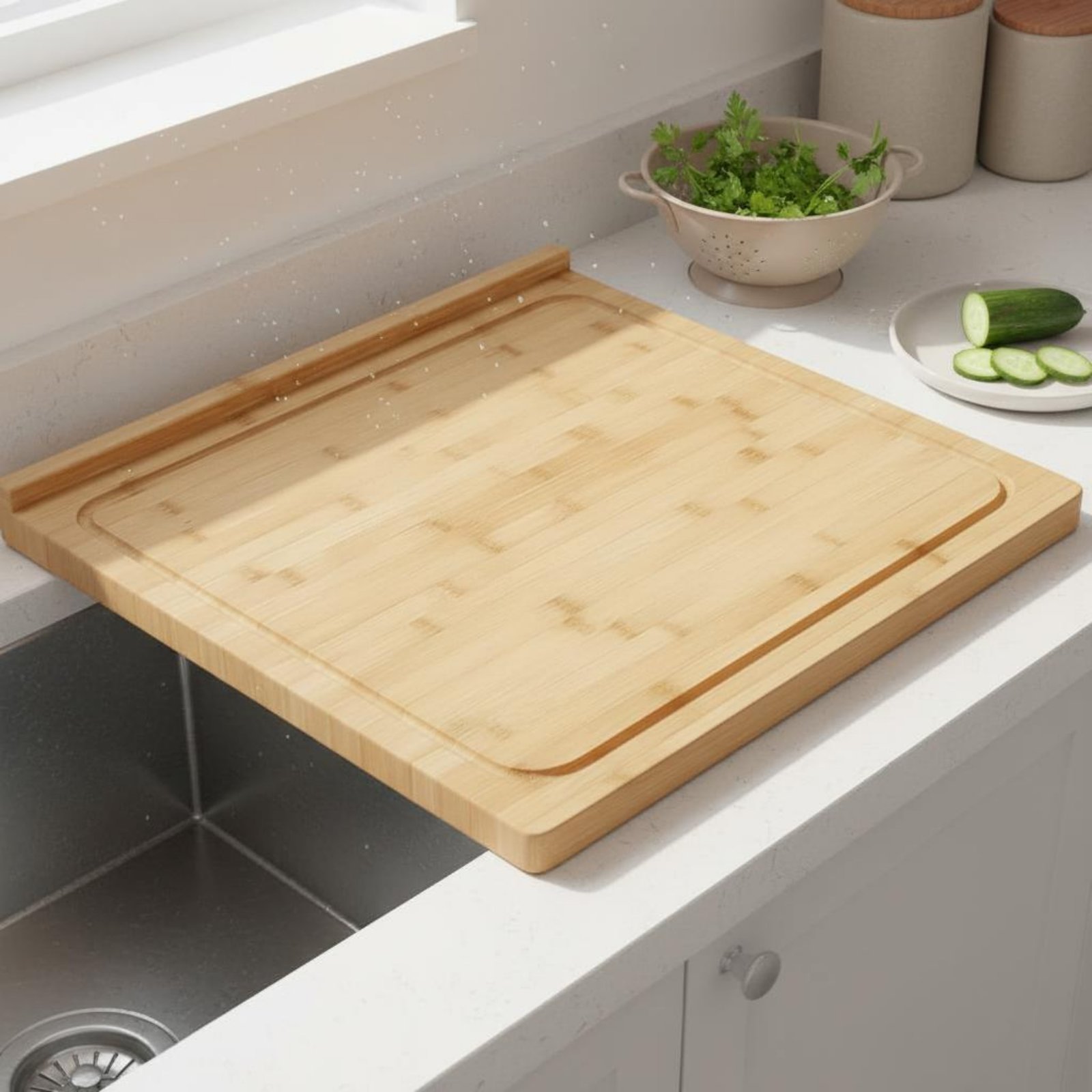 Over the Sink Cutting Board Mu - Home Cooking Kitchen incelemesi ve fiyatı
