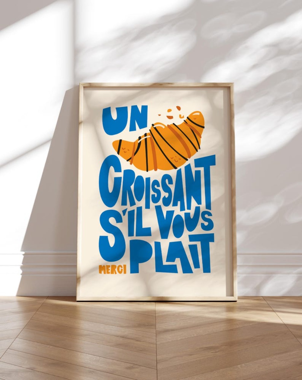 Un Croissant Print,Breakfast P - Home Cooking Kitchen incelemesi ve fiyatı