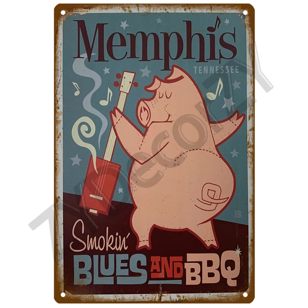 Retro BBQ Sign - Vintage Wall  - Home Cooking Kitchen incelemesi ve fiyatı
